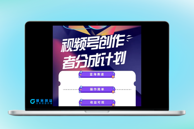 蓝海项目_利用视频号创作分成计划|极客创益资源网