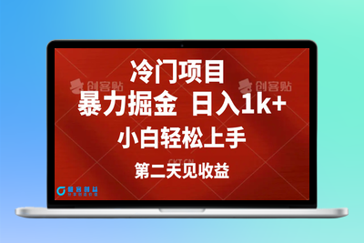 冷门项目，靠一款软件定制头像引流 日入1000+小白轻松上手，第二天见收益|极客创益资源网